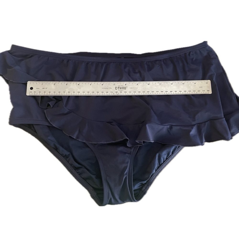 Land’s End Asymmetrical Ruffle Bikini Bottom - Picture 3 of 5